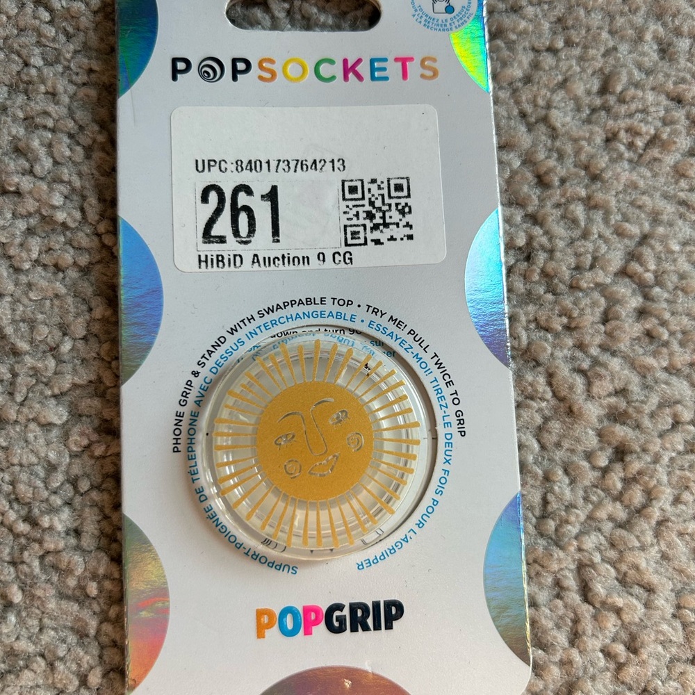 Gold PopSockets PopGrip